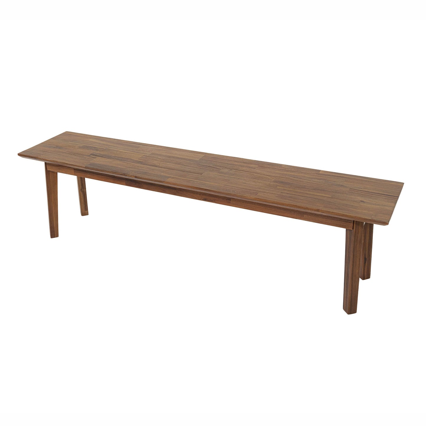 Gia Wooden Brown Dining Bench