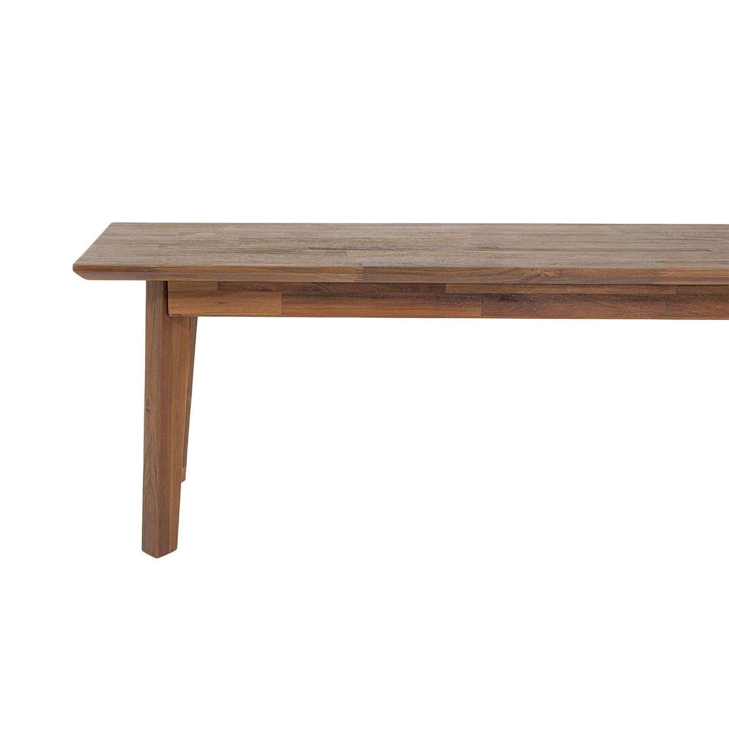 Gia Wooden Brown Dining Bench