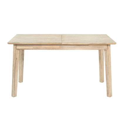 Gia Wooden Extendable Dining Table-Dining Tables-LH Imports-LOOMLAN