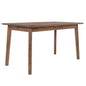 Gia Wooden Extendable Dining Table-Dining Tables-LH Imports-Brown-Small-LOOMLAN