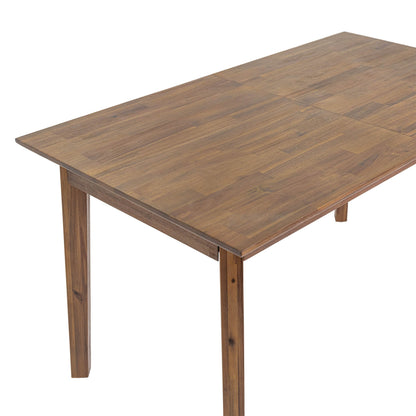 Gia Wooden Extendable Dining Table-Dining Tables-LH Imports-LOOMLAN