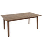 Gia Wooden Extendable Dining Table-Dining Tables-LH Imports-Brown-Large-LOOMLAN