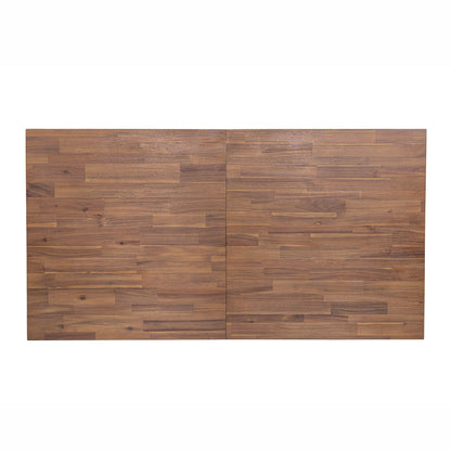 Gia Wooden Extendable Dining Table-Dining Tables-LH Imports-LOOMLAN