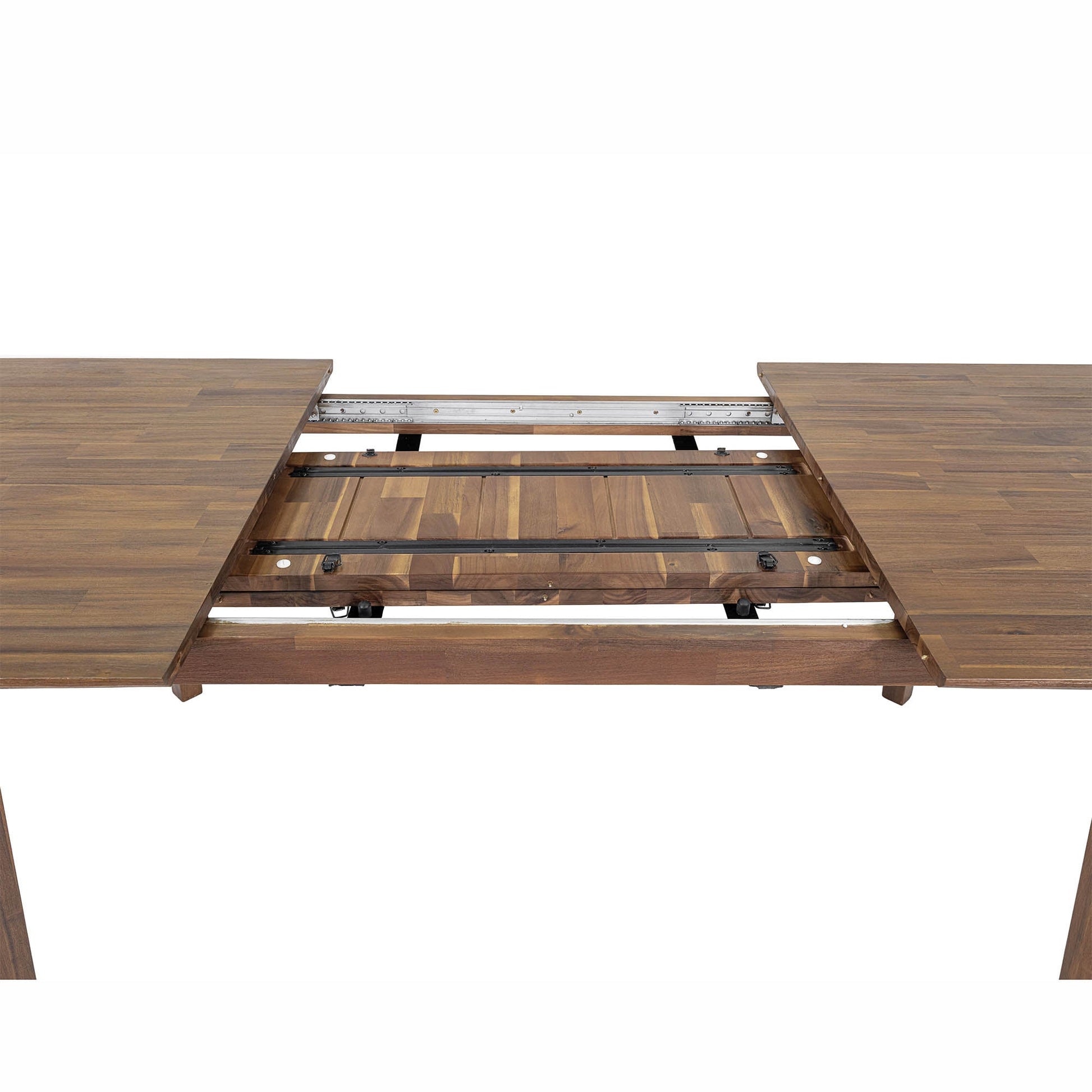 Gia Wooden Extendable Dining Table-Dining Tables-LH Imports-LOOMLAN