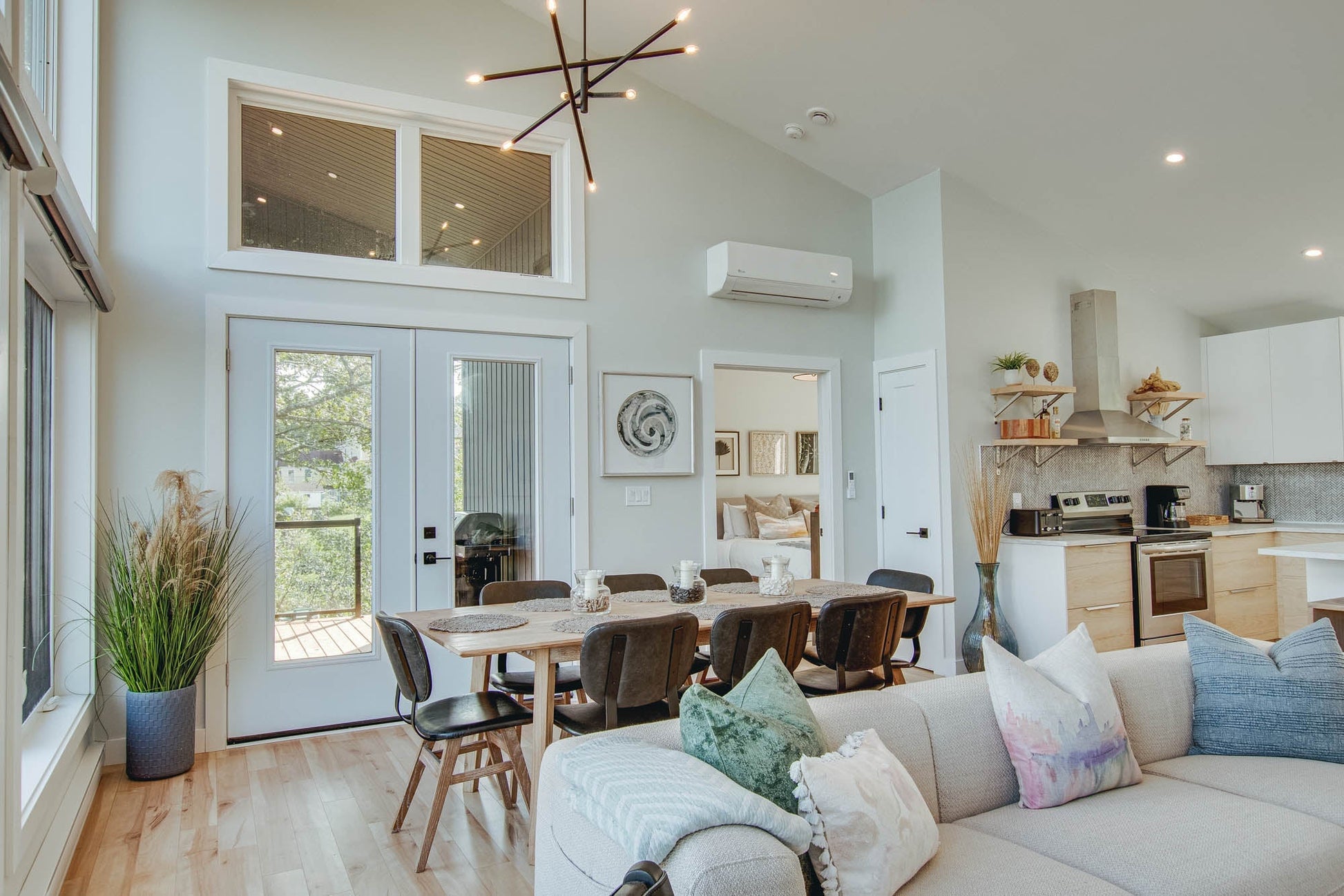 Gia Wooden Extendable Dining Table-Dining Tables-LH Imports-LOOMLAN