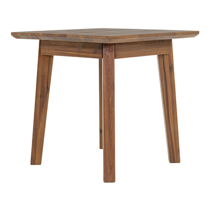 Gia Wooden Square Side Table