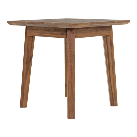 Gia Wooden Square Side Table