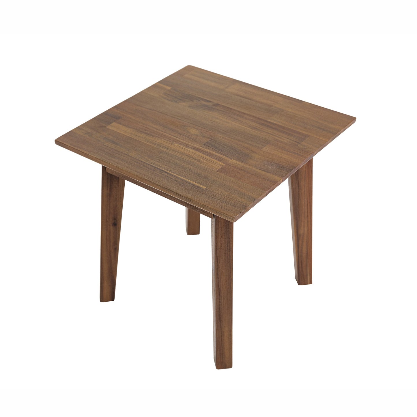 Gia Wooden Square Side Table