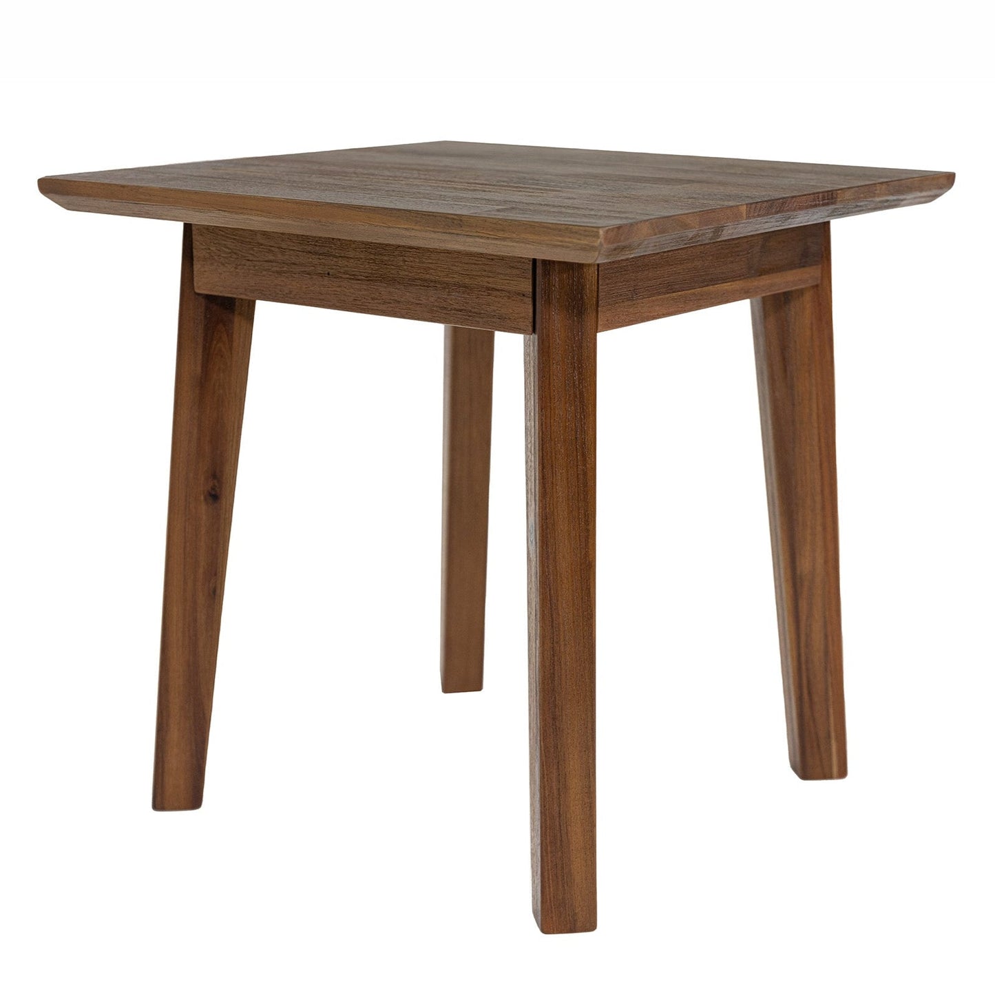 Gia Wooden Square Side Table