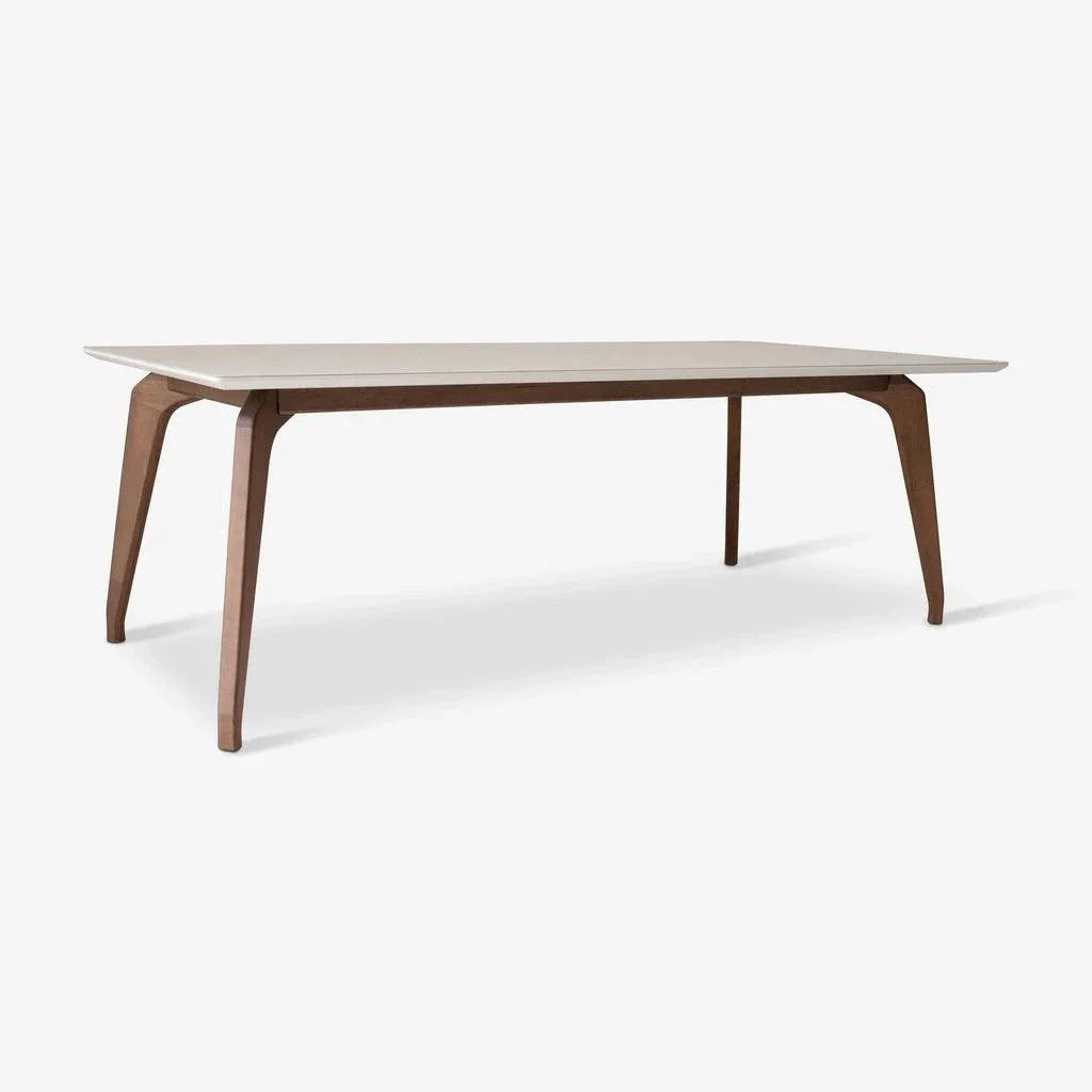Giane Wooden Rectangular Dining Table-Dining Tables-Urbia-LOOMLAN
