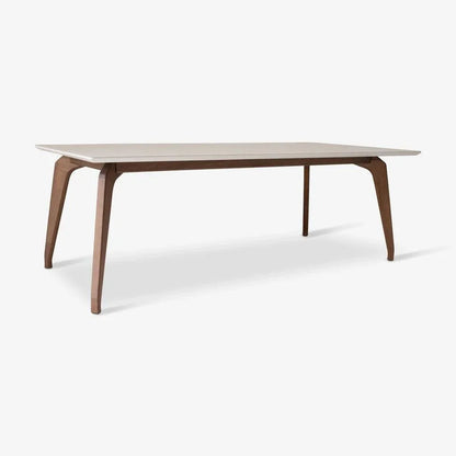 Giane Wooden Rectangular Dining Table-Dining Tables-Urbia-LOOMLAN