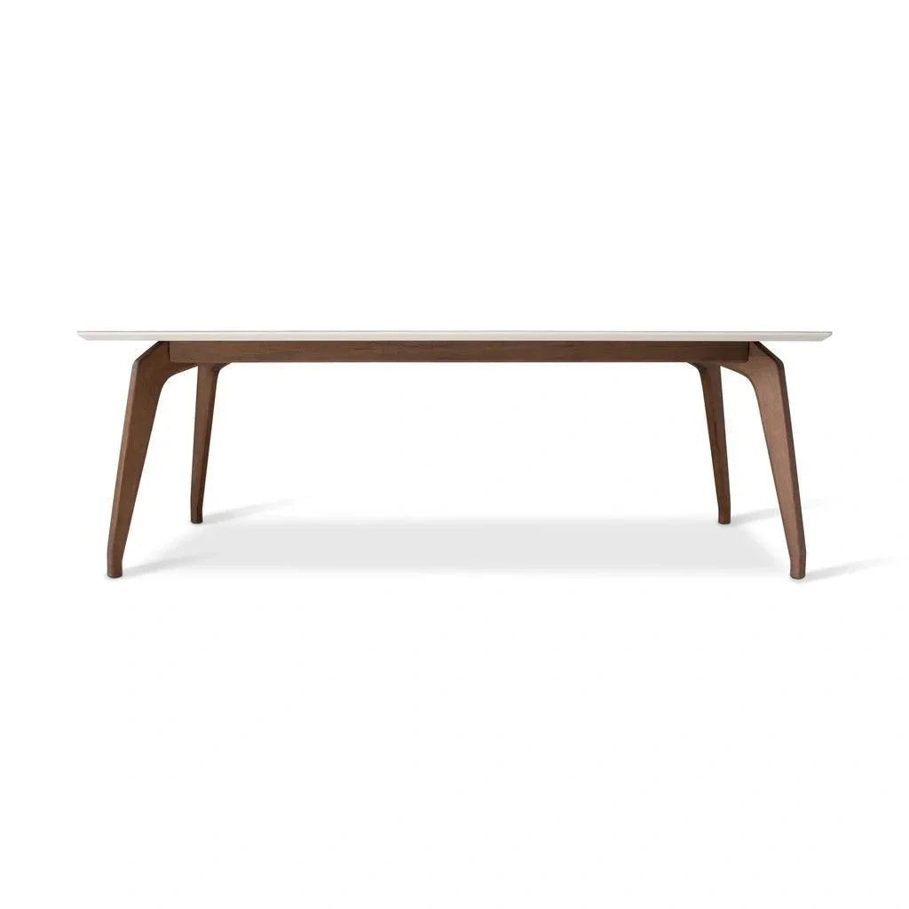 Giane Wooden Rectangular Dining Table-Dining Tables-Urbia-LOOMLAN