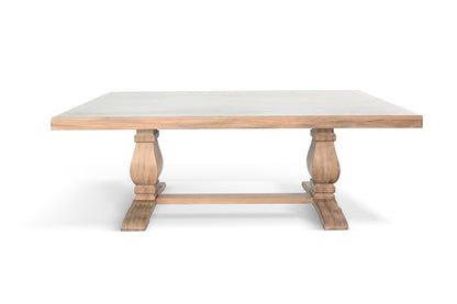 Gianna Wooden Rectangular Dining Table-Dining Tables-Sunny D-LOOMLAN