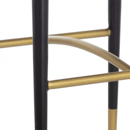 Gianni Leather Barstool - LOOMLAN - SUNPAN - Bar Stools