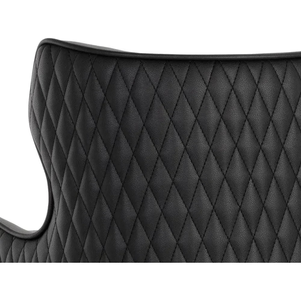 Gianni Leather Counter Stool - LOOMLAN - SUNPAN - Counter Stools