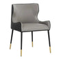 Gianni Leather Dining Chair - LOOMLAN - SUNPAN - Dining Chairs