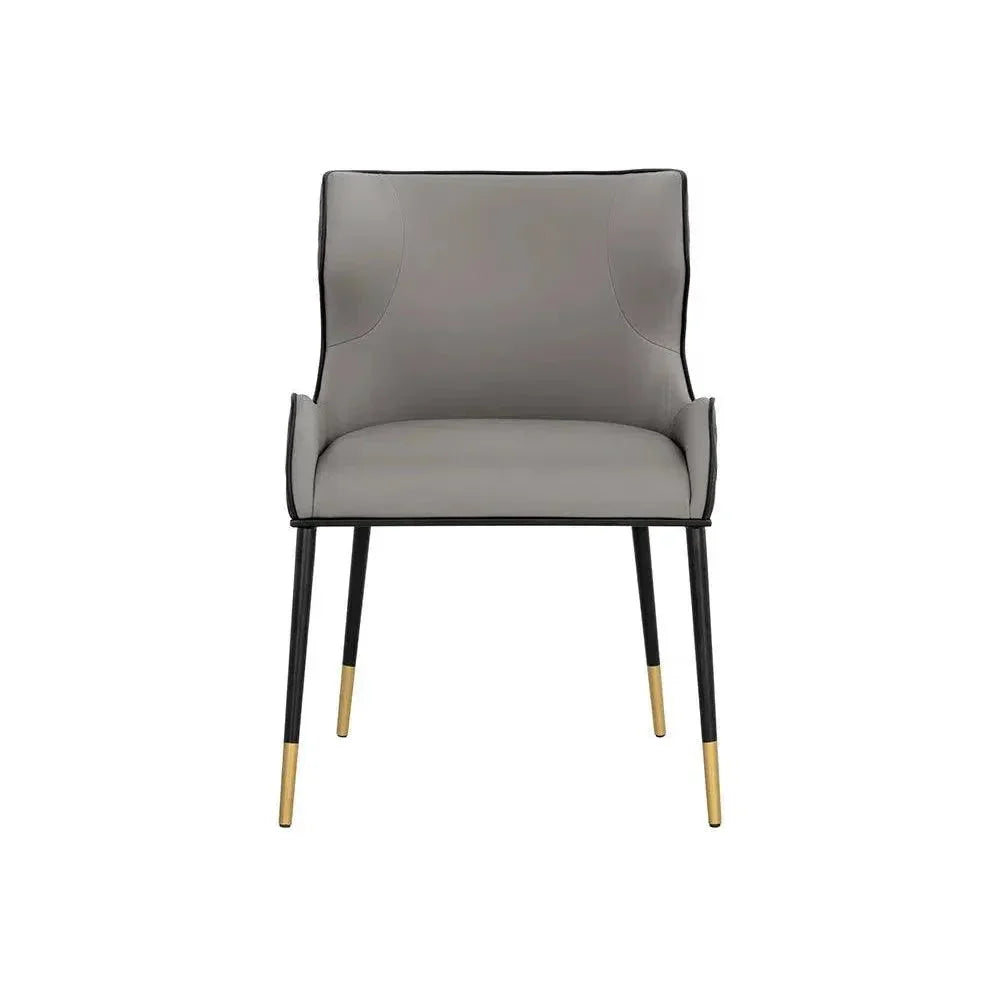 Gianni Leather Dining Chair - LOOMLAN - SUNPAN - Dining Chairs