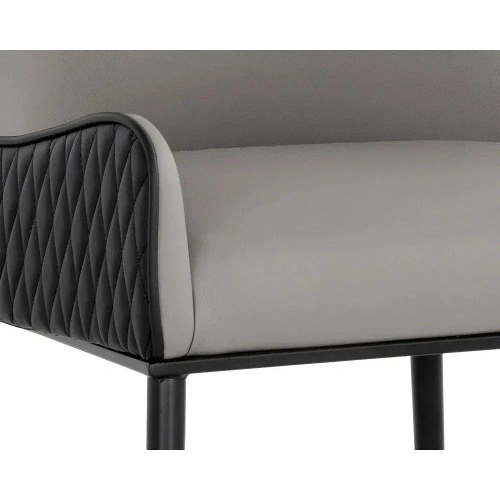 Gianni Leather Dining Chair - LOOMLAN - SUNPAN - Dining Chairs