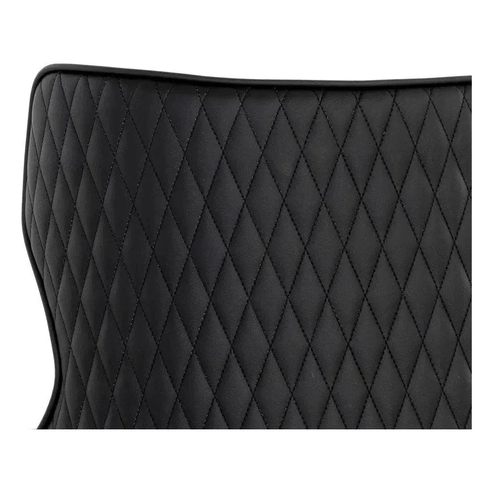 Gianni Leather Dining Chair - LOOMLAN - SUNPAN - Dining Chairs