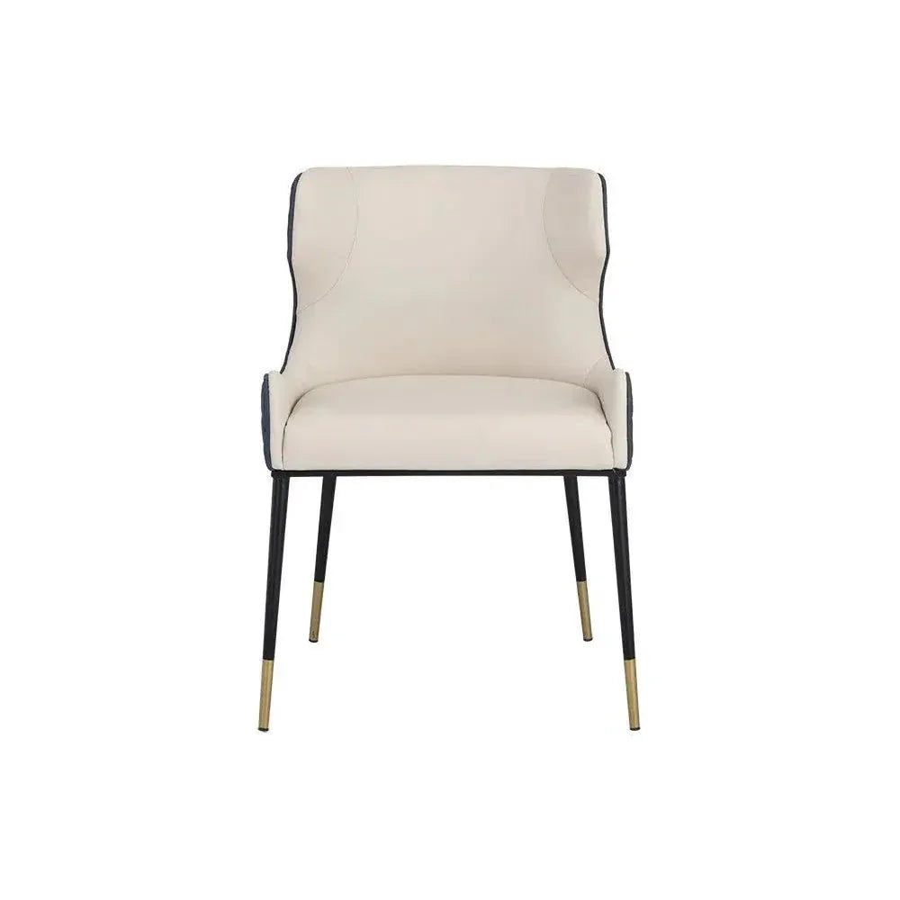 Gianni Leather Dining Chair - LOOMLAN - SUNPAN - Dining Chairs