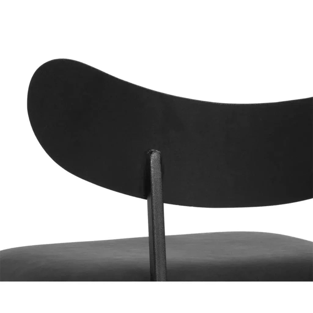 Gibbons Leather Unique Barstool - LOOMLAN - SUNPAN - Bar Stools