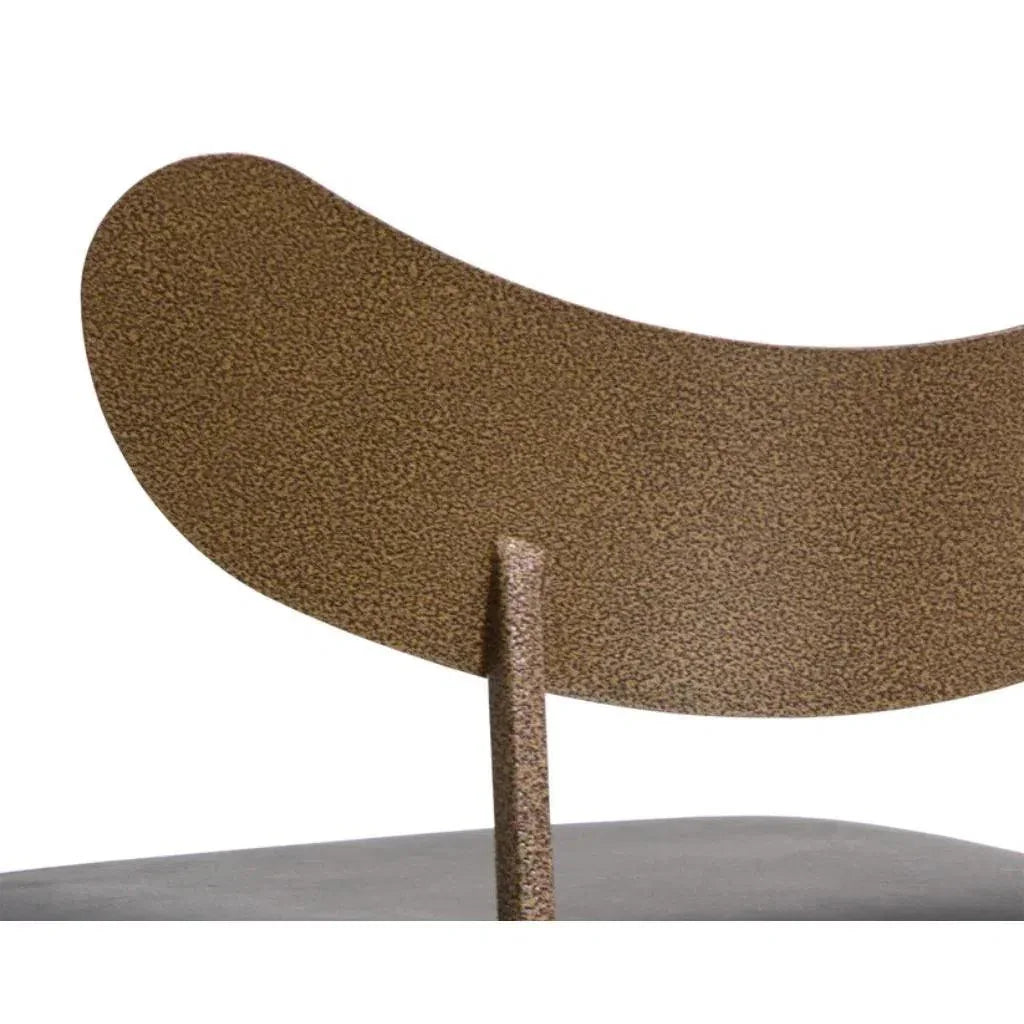 Gibbons Leather Unique Barstool - LOOMLAN - SUNPAN - Bar Stools