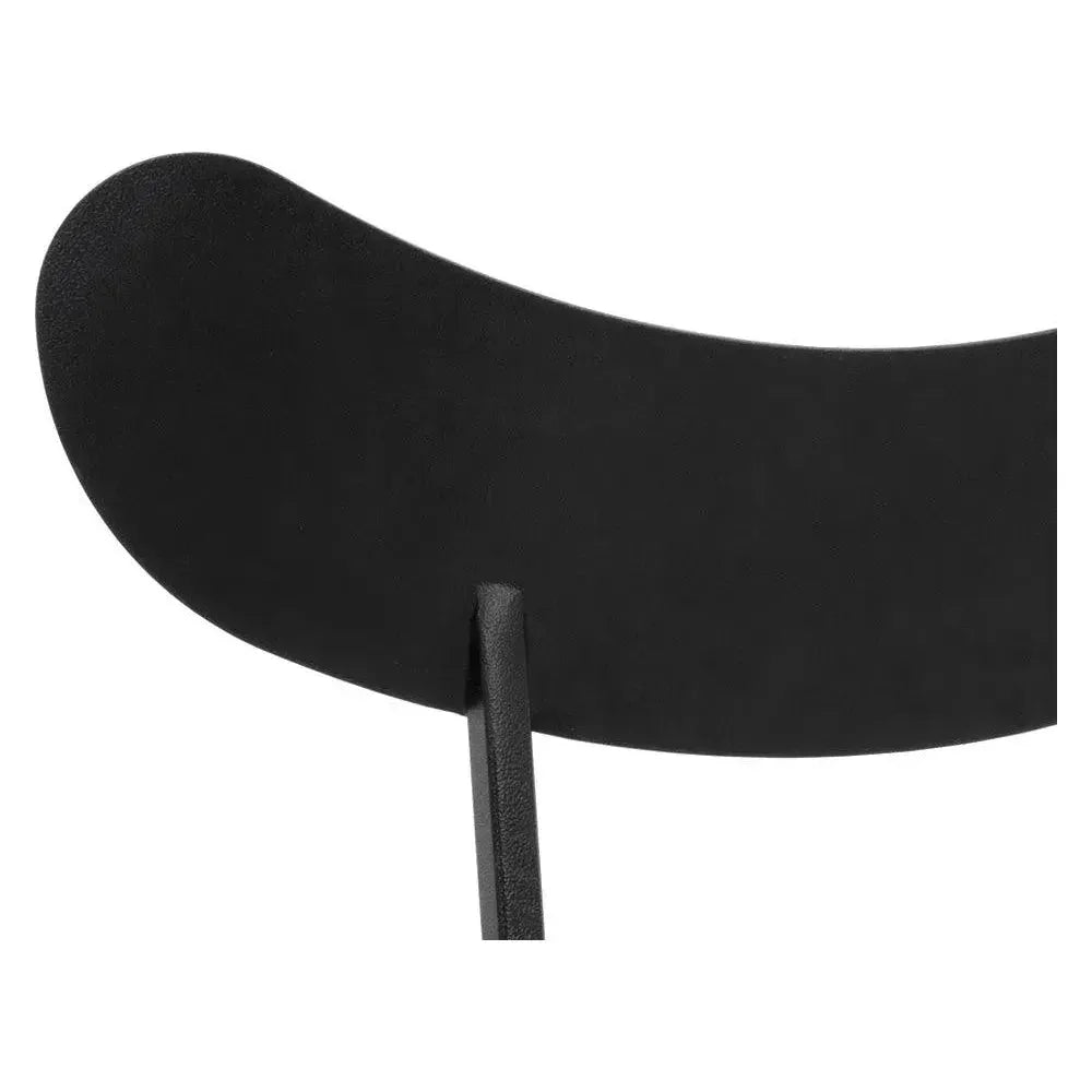 Gibbons Leather Unique Armless Dining Chair - LOOMLAN - SUNPAN - Dining Chairs