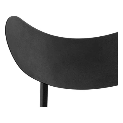 Gibbons Leather Unique Armless Dining Chair - LOOMLAN - SUNPAN - Dining Chairs