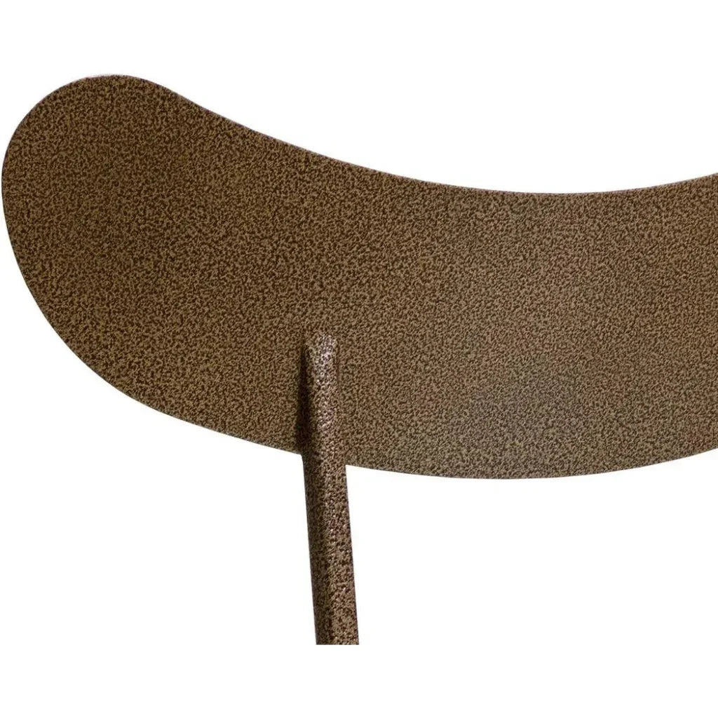 Gibbons Leather Unique Armless Dining Chair - LOOMLAN - SUNPAN - Dining Chairs