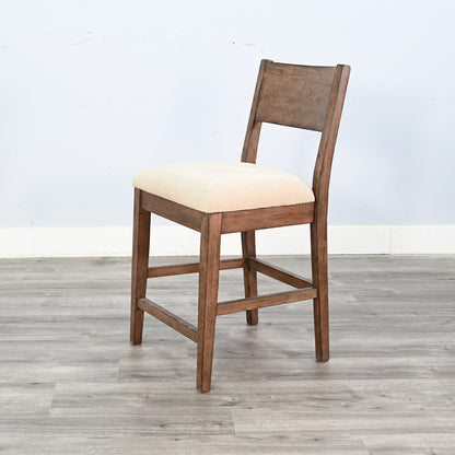 Gibson Fabric Modern Counter Stool 2PC