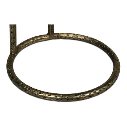 Gibson Round End Table - LOOMLAN - Sarreid - Side Tables