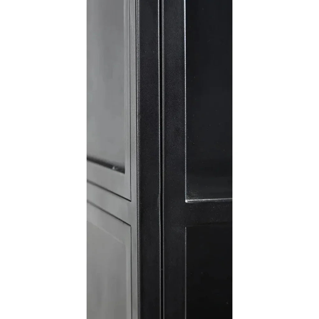 Gilborne Arched Iron Cabinet - LOOMLAN - Furniture Classics - Buffets & Curios