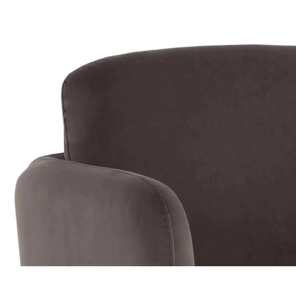 Gilley Fabric Swivel Lounge Chair - LOOMLAN - SUNPAN - Club Chairs