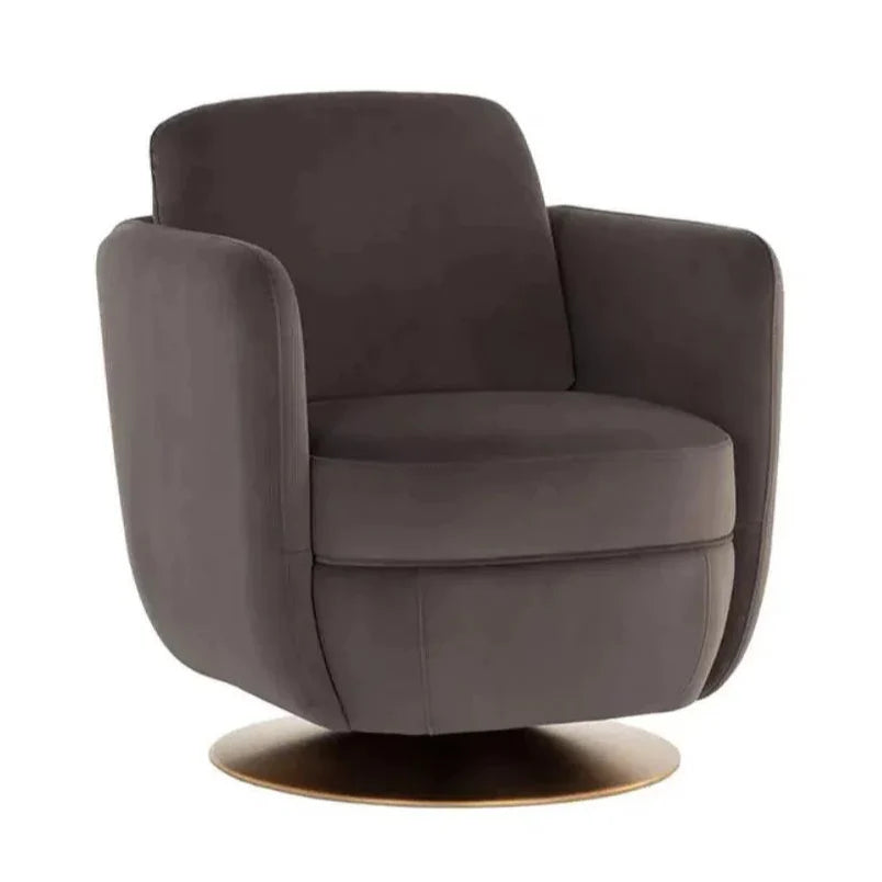 Gilley Fabric Swivel Lounge Chair - LOOMLAN - SUNPAN - Club Chairs