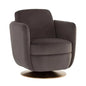 Gilley Fabric Swivel Lounge Chair - LOOMLAN - SUNPAN - Club Chairs