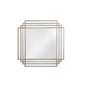 Gillis Metal Gold Vertical Wall Mirror - LOOMLAN - Bassett Mirror - Wall Mirrors