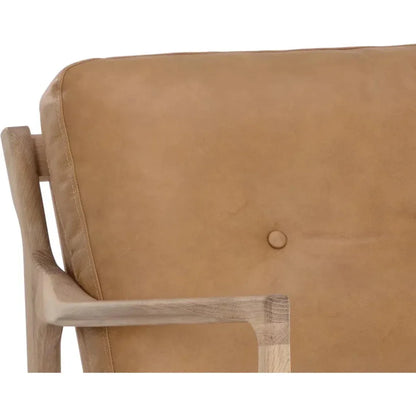 Gilmore Leather Lounge Chair - LOOMLAN - SUNPAN - Accent Chairs