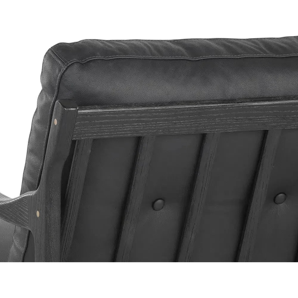 Gilmore Leather Lounge Chair - LOOMLAN - SUNPAN - Accent Chairs