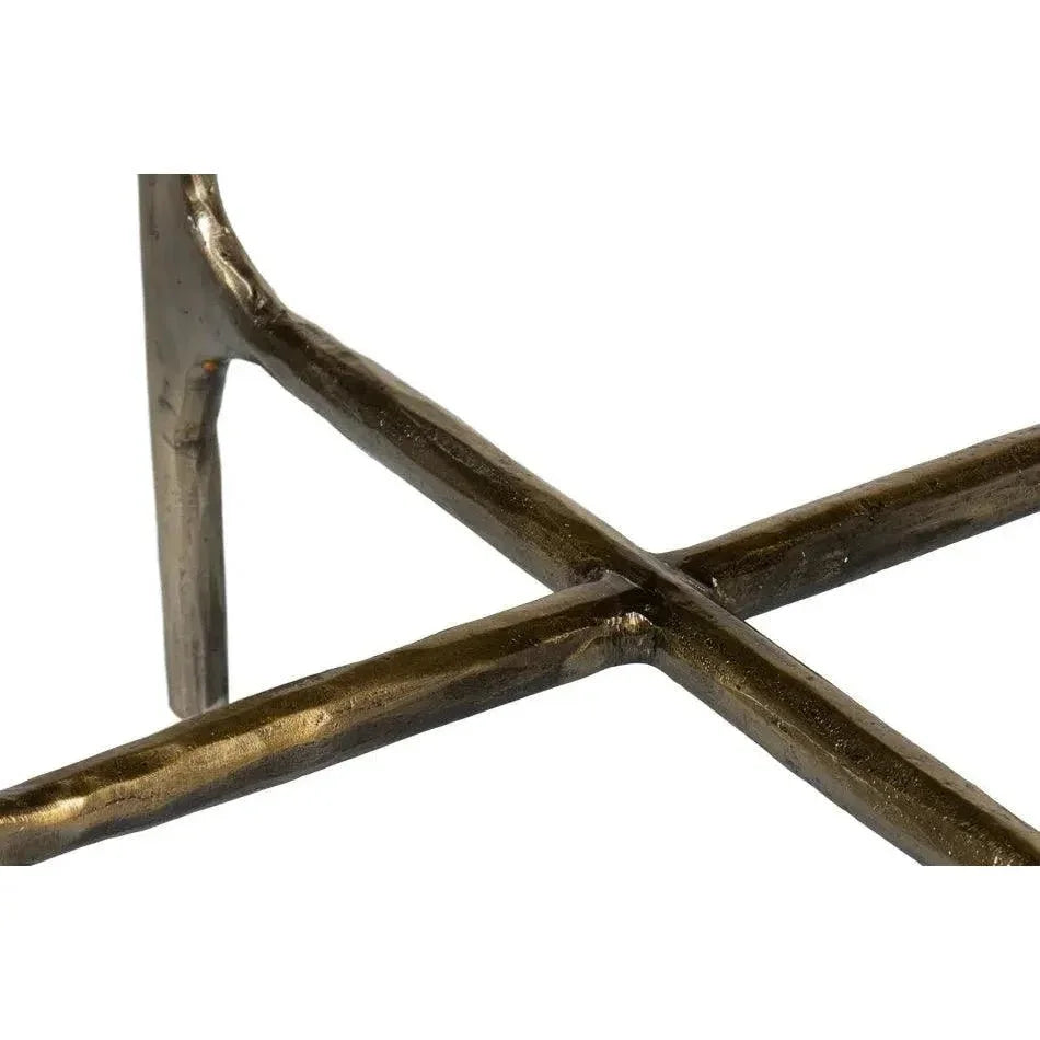 Gimlet Round End Table - LOOMLAN - Sarreid - Side Tables