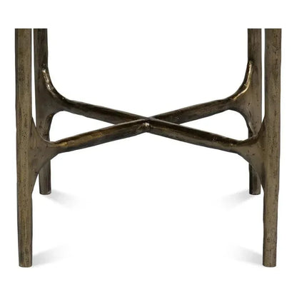 Gimlet Round End Table - LOOMLAN - Sarreid - Side Tables