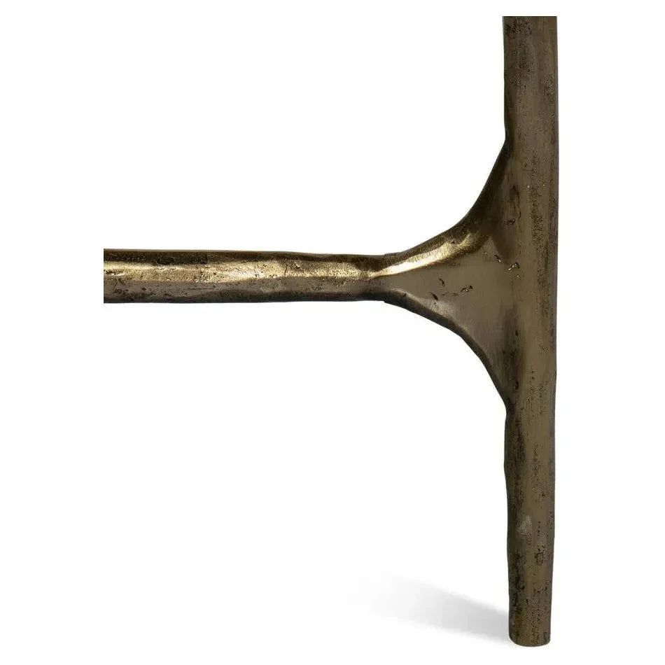 Gimlet Round End Table - LOOMLAN - Sarreid - Side Tables