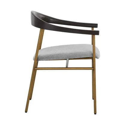 Giorgio Performance Fabric Dining Armchair - LOOMLAN - SUNPAN - Dining Chairs