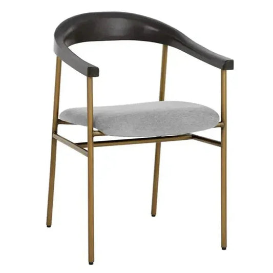 Giorgio Performance Fabric Dining Armchair - LOOMLAN - SUNPAN - Dining Chairs