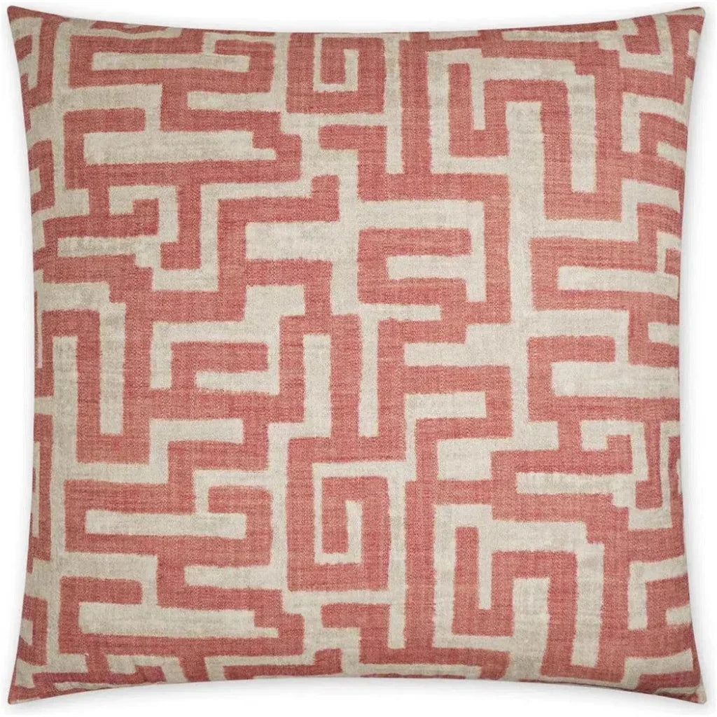 Giotto Rose Global Blush Large Throw Pillow Insert - LOOMLAN - D.V. Kap - Throw Pillows