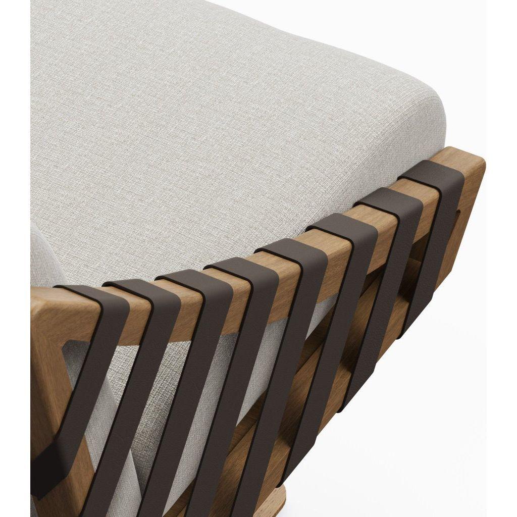 Girona Fabric Elegance Swivel Club Chair - LOOMLAN - Urbia - Club Chairs