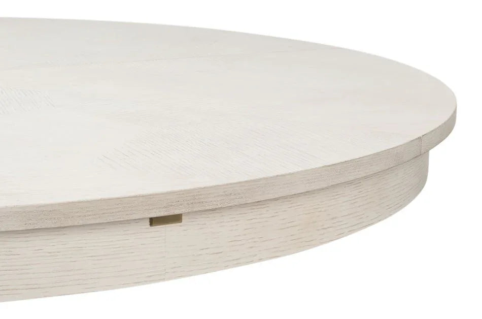 Giselle Jupe Wooden Round Dining Table-Dining Tables-Sarreid-LOOMLAN