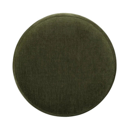 Giselle Performance Fabric Round Ottoman - LOOMLAN - LH Imports - Ottomans
