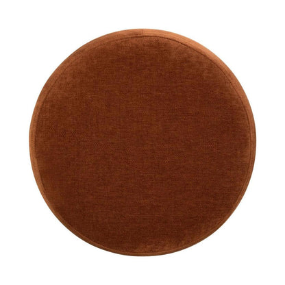 Giselle Performance Fabric Round Ottoman - LOOMLAN - LH Imports - Ottomans