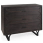 Giselle Three Drawers Wooden Accent Cabinet