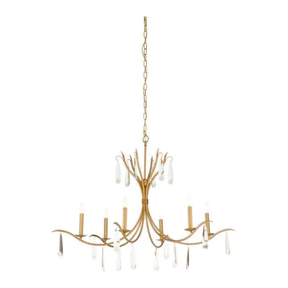 Giulia Gold Craftsmanship Chandelier - LOOMLAN - Chelsea House - Chandeliers